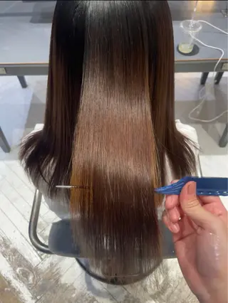 ロング rin🩰ハイトーン /レディースパーマのヘアスタイル