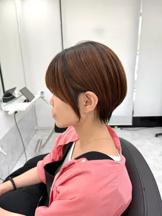 ショート F.所属・miku 🍑髪質改善サロンのヘアスタイル