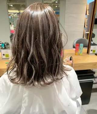 ミディアム カラー パーマ ヘアアレンジ メンズ キッズ ネイル マツエク・マツパ 酸性ストレート 髪質改善大槻勇樹のヘアスタイル