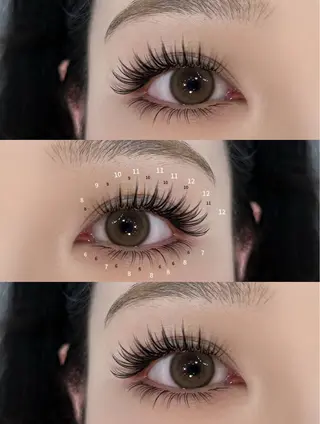 マツエク・マツパ Rili 新大久保のマツエク・マツパデザイン