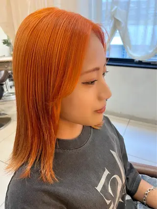 ミディアム 羽エクステ🩷 🤍まき🤍のヘアスタイル