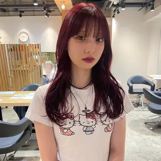 ロング カラー ANY所属・透明感カラー sayaᯓ★のヘアスタイル