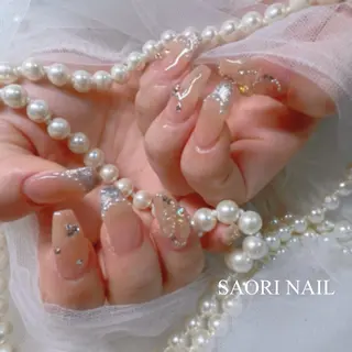 ネイル 長さだし特化サロン SAORINAILのネイルデザイン