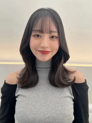 ミディアム カラー 💎透明感カラー特化 💎TAISEIのヘアスタイル