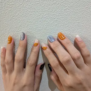 ネイル 6RokuHair（ロクヘアー)所属・門川 茉奈美のネイルデザイン