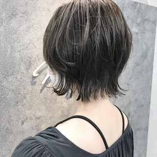 ショート 所渉/韓国レイヤー /ウルフカットのヘアスタイル