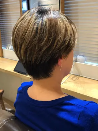 ショート kawabe maikoのヘアスタイル