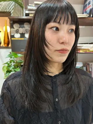 ロング MOMOKA💫 YARD【学芸大学】のヘアスタイル