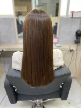 ロング eMir... 武蔵小杉所属・新舘 怜奈のヘアスタイル