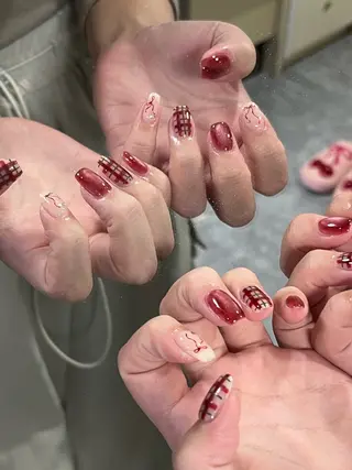 ネイル NailByua 武蔵新城徒歩4分のネイルデザイン