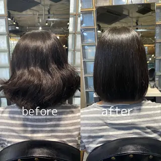 ミディアム 山田 蓮のヘアスタイル