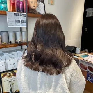 セミロング カラー このみ/髪質改善 /ヘアアレンジ🫧のヘアスタイル