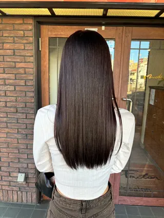 ロング カラー 大町 南のヘアスタイル