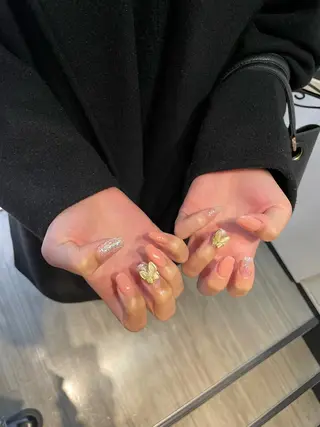 ネイル 束感まつ毛/ネイル/ LED♥KIRARAのマツエク・マツパデザイン