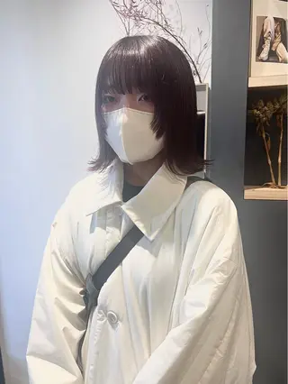 ミディアム AI TOKYO　S所属・mizuki 【韓国レイヤー】のヘアスタイル