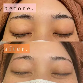 マツエク・マツパ アイブロウ 桑田 新菜のヘアスタイル