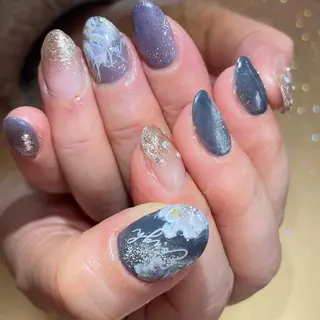 ネイル nail Eclat所属・志賀野 美喜のネイルデザイン