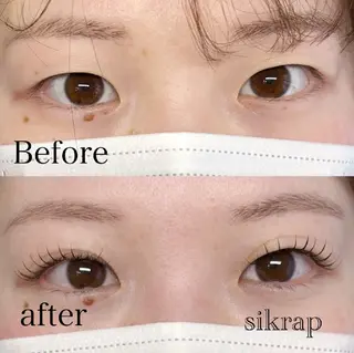 マツエク・マツパ sikrap所属・sikrap 🫧のマツエク・マツパデザイン