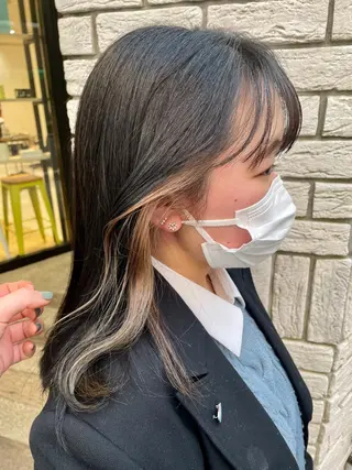 セミロング カラー カラー/レイヤー/ 髪質改善/PAAQのヘアスタイル