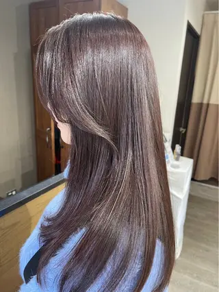 セミロング Alma所属・髪質改善ストレート/ 廣瀬のヘアスタイル