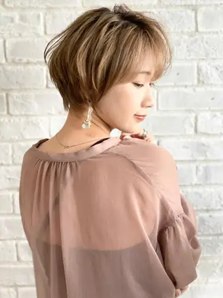 ショート カラー 【ショート特化】 森本　祐太のヘアスタイル