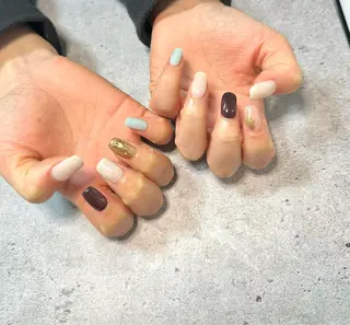 ネイル amu nail. RINAのネイルデザイン