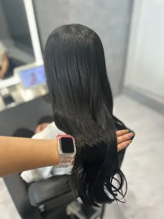 ロング CS made by SHACHU 栄所属・森下 ゆきなのヘアスタイル