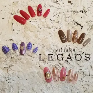 ネイル ｾﾝﾀｰ南 LEGAOSともこのネイルデザイン