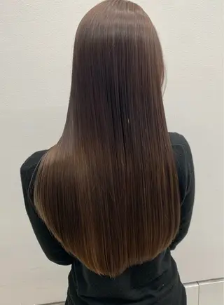 ロング 上原 由起子のヘアスタイル