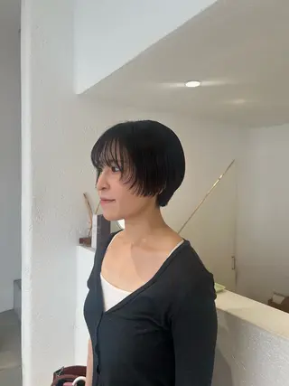 ショート iwami rena /Nary河原町のヘアスタイル