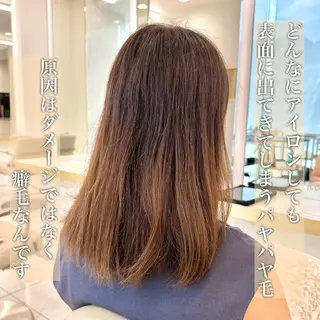 ロング カラー MAEUL NAGOYA所属・前髪顔周り/レイヤー 韓国/桔川恒のヘアスタイル