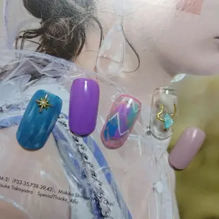 ネイル QULEONAIL所属・大城 裕麻のネイルデザイン