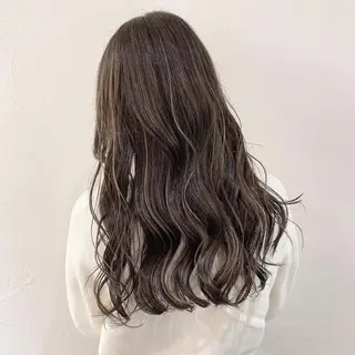ロング カラー ハイライト／髪質改善 裕樹のヘアスタイル