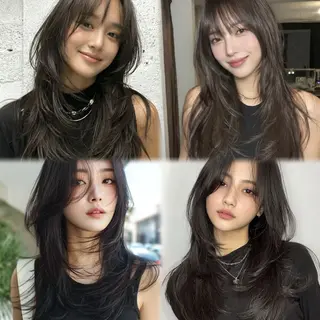 ロング カラー 🪡韓国レイヤー /髪質改善/菊池🪡のヘアスタイル