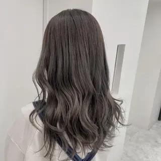 ロング カラー ヘアアレンジ 透け上品ハイトーン 職人ゆうと🤍のヘアスタイル