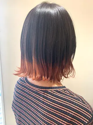 ミディアム カラー WILL DRESS JR高槻店所属・内山 由貴奈のヘアスタイル