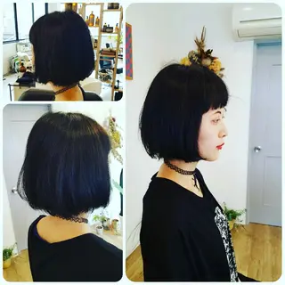 ミディアム spa hair  ark 富井直美のヘアスタイル
