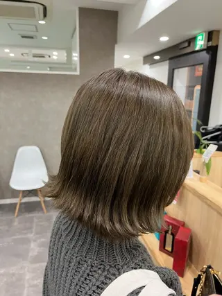 ミディアム カラー kakko所属・(kakko) ayumiのヘアスタイル