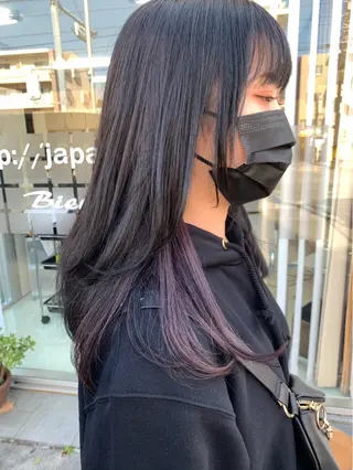 カラー 宇座 杏音のヘアスタイル