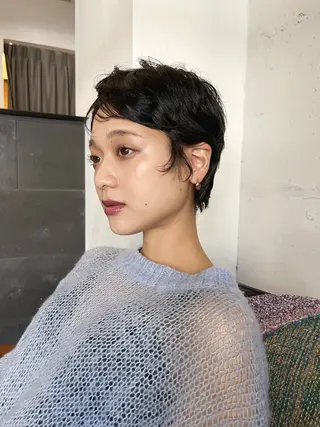 ショート kawai rihoのヘアスタイル
