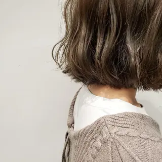 ミディアム カラー 天王寺髪質改善なら よしみさん✨のヘアスタイル