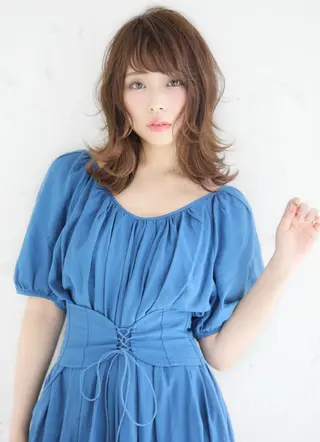 カラー クリスタルマジック hair &　eyeのヘアスタイル