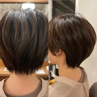 ショート 加藤 泰輔のヘアスタイル