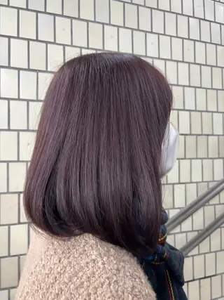 ミディアム カラー Ley  東戸塚店所属・カット無料募集中 💇🏼‍♀️風花のヘアスタイル