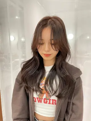 ロング LEVIJU hair所属・韓国ヘア🕊村上 ののこ🕊のヘアスタイル