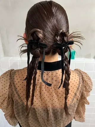 ロング Loem【ロエム】所属・RINA 【Loem】のヘアスタイル