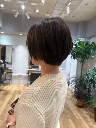 ショート まつい みるのヘアスタイル