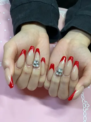 ロング ネイル 《LB》ラブリエ Nail&eyeのマツエク・マツパデザイン