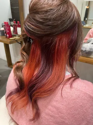 セミロング カラー 🎨 SHIORI🥀のヘアスタイル