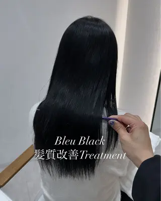 ロング カラー 赤み消し/オリーブ カーキ/福田れんのヘアスタイル